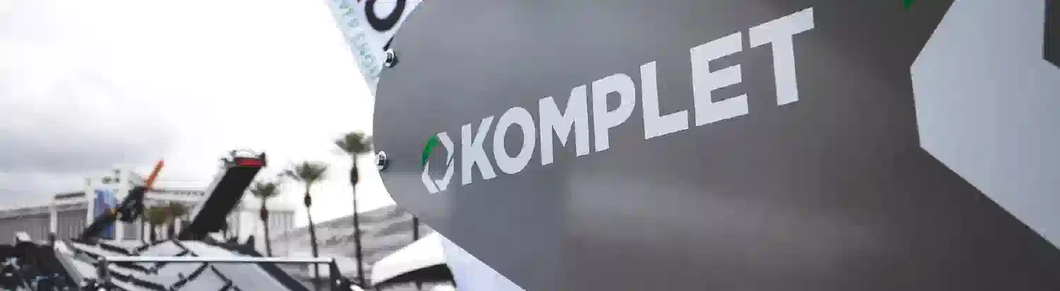 KOMPLET — производитель грохототов, дробилок, шредеров и транспортеров