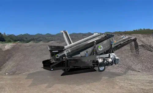 Электрический вибрационный грохот для обработки сыпучих материалов K-104SE