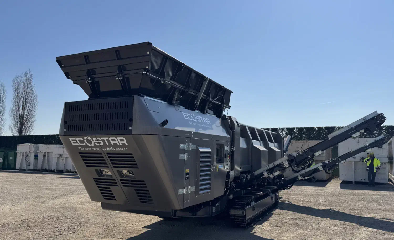 Дисковый грохот для сортировки измельченных отходов ECOSTAR K-DDS 5012