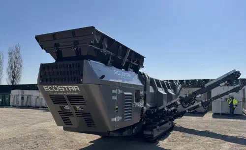 Дисковый мобильный грохот для сортировки мелких материалов ECOSTAR K-DDS 5012