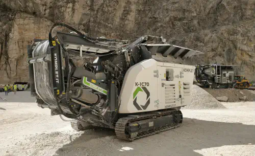 Ударная дробилка для получения мелкой фракции K-IC 70