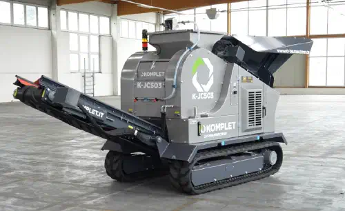 Компактная щековая дробилка для закрытых территорий K-JC 503