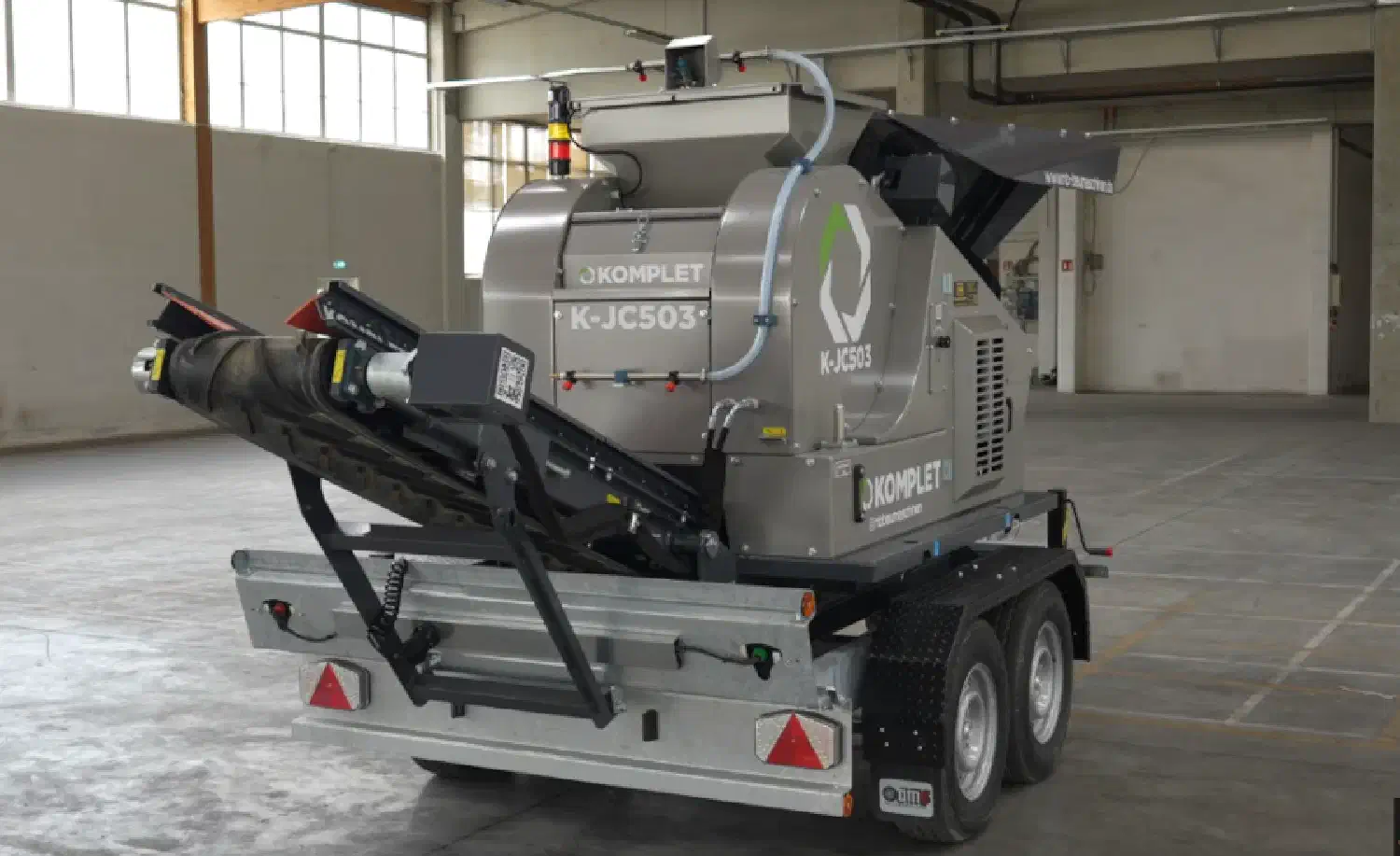 Колесная щековая дробилка для буксировки KOMPLET K-JC 503