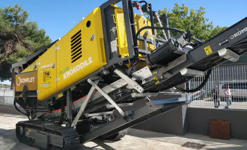 Новая дробилка Komplet Krokodile PLUS для бетона и отходов