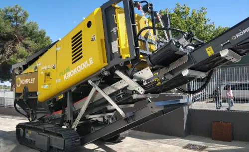 Новая дробилка Komplet Krokodile PLUS для бетона и отходов