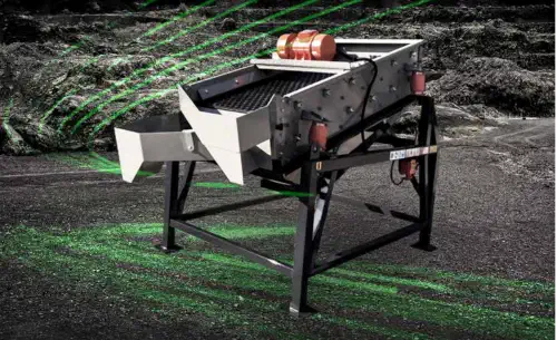 Стационарный электрический грохот для сортировки инертных материалов WV2080