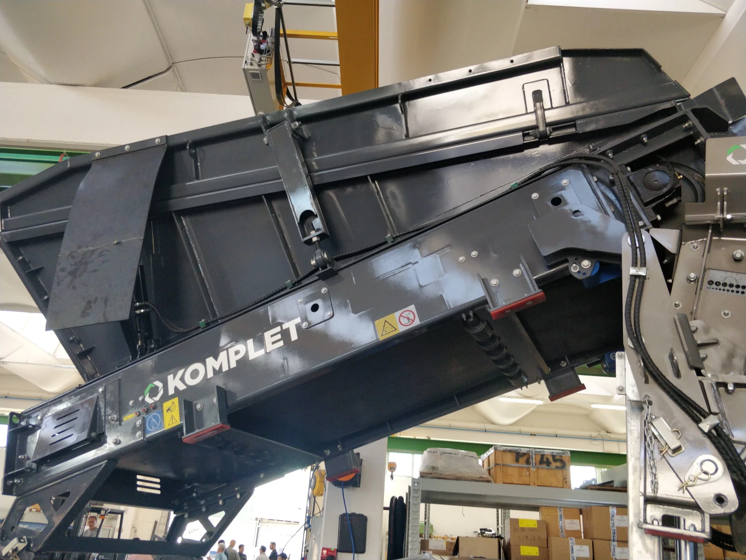 Загрузочный бункер грохота Komplet Kompatto 124