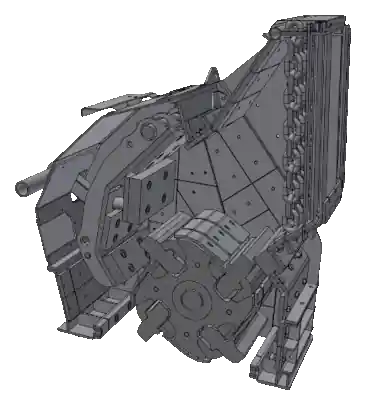 Ударный механизм дробилки K-IC 70