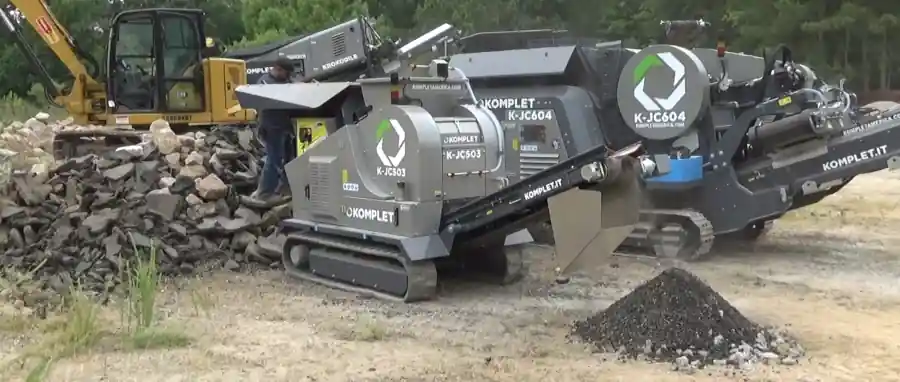 Компактная дробилка K-JC 503 оборудование KOMPLET