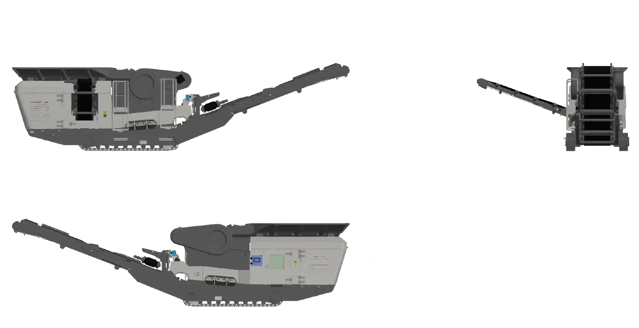 Мобильная щековая дробилка K-JC 805 рабочие размеры