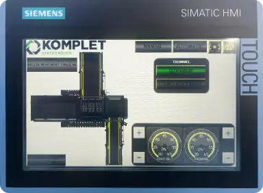 Барабанный грохот панель управления Komplet K-TS 30