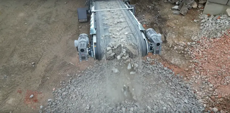 Электрическая дробилка CITY CRUSHER электрический привод конвейера
